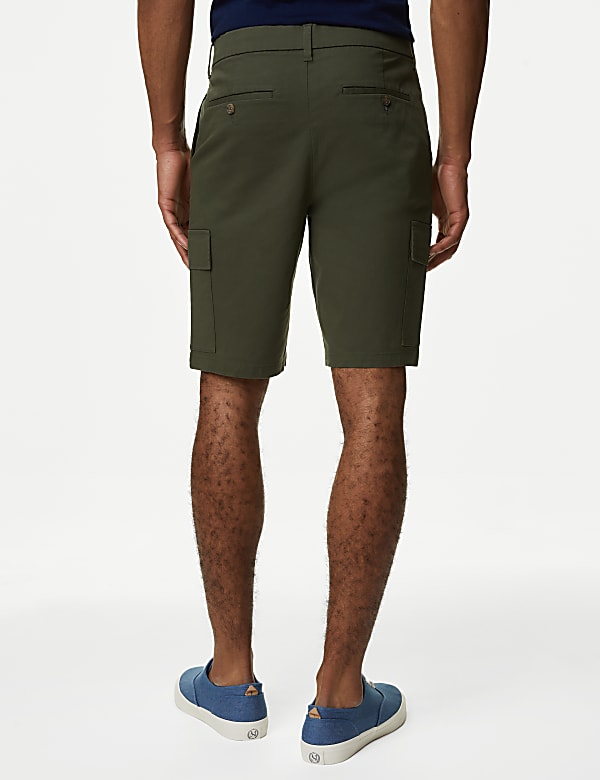 Stretch Cargo Shorts