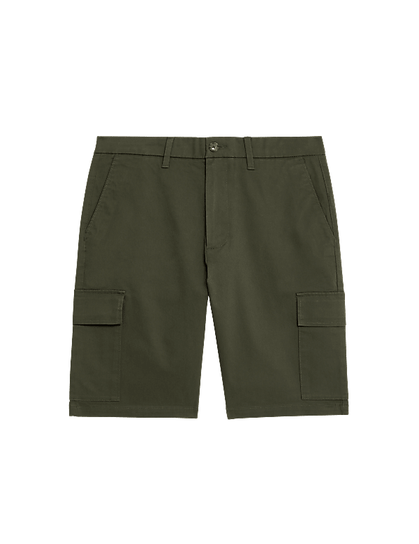 Stretch Cargo Shorts
