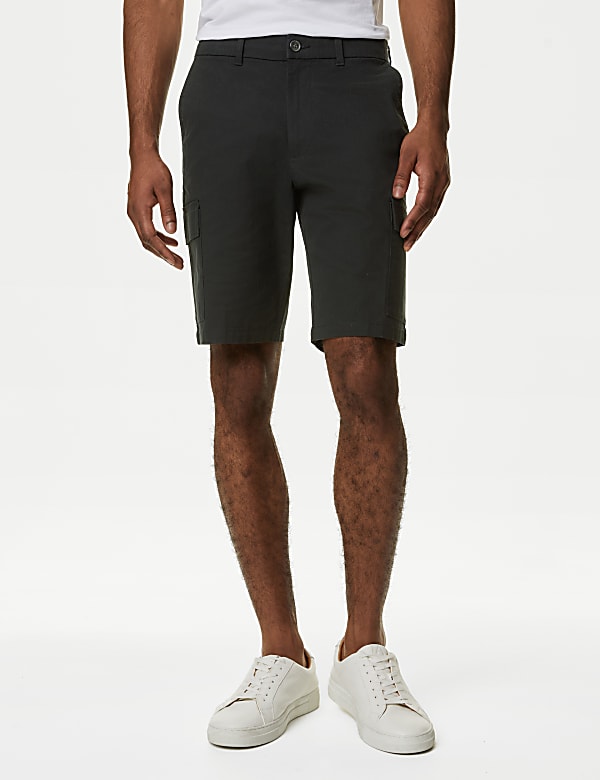 Stretch Cargo Shorts