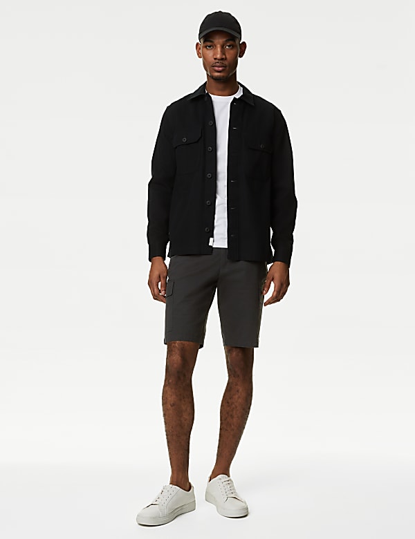 Stretch Cargo Shorts