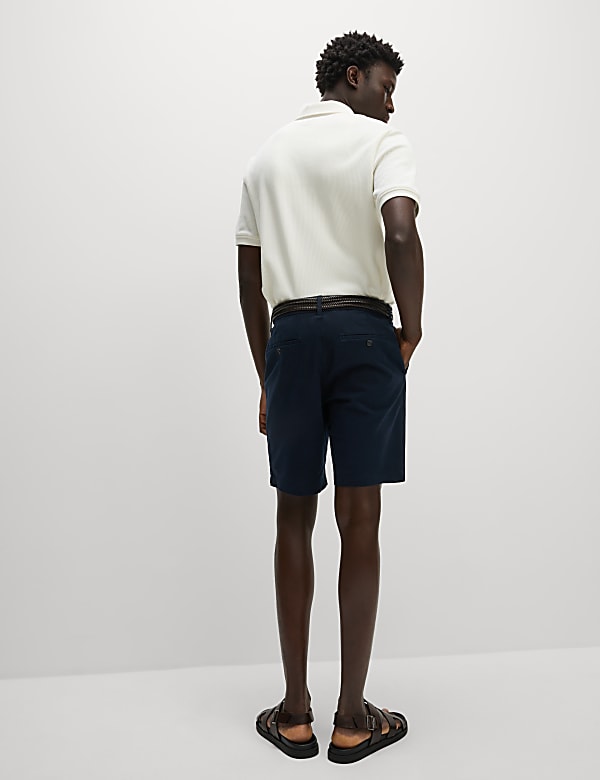 2pk Regular Fit Stretch Chino Shorts - LT