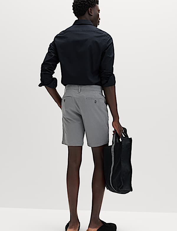 Lot de 2 shorts chino extensibles coupe standard - FR