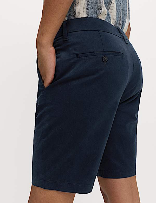 2 Pack Slim Fit Stretch Chino Shorts - MX