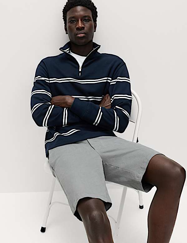 2 Pack Slim Fit Stretch Chino Shorts - US