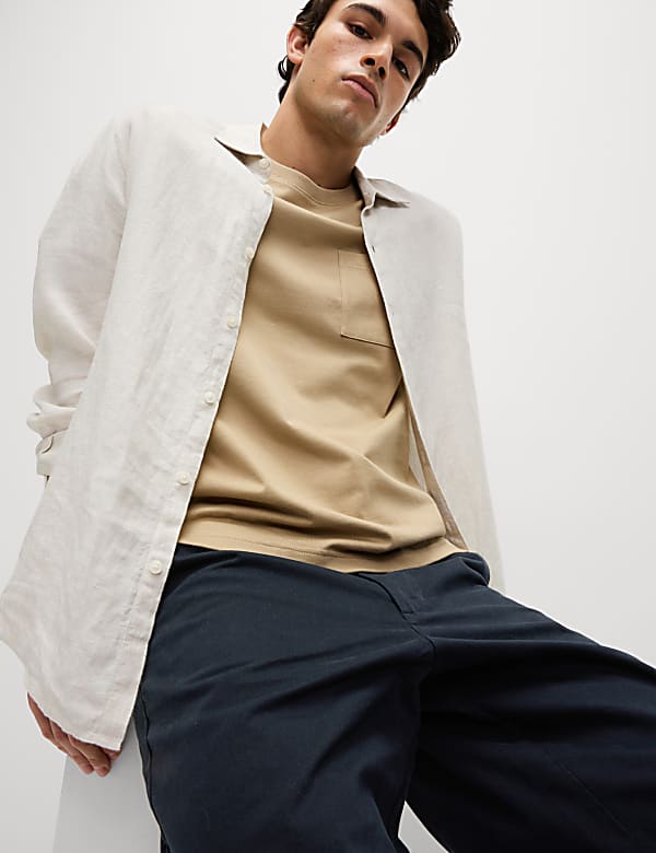 Loose Fit Stretch Chino Shorts - AU