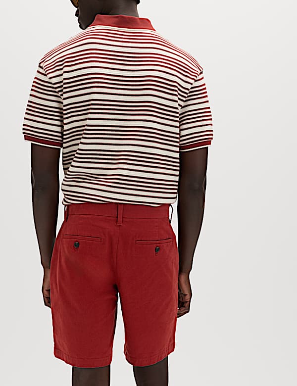 Regular Fit Stretch Chino Shorts - US