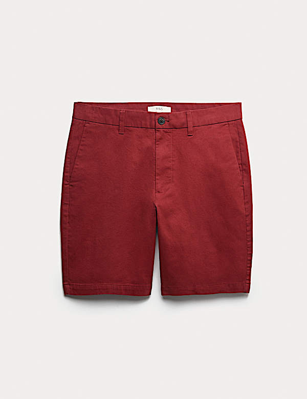 Regular Fit Stretch Chino Shorts - US