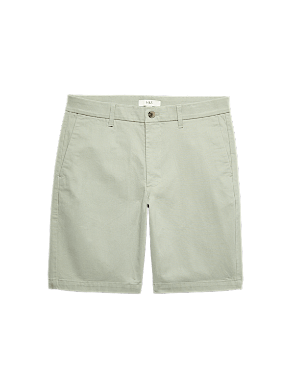 Regular Fit Stretch Chino Shorts