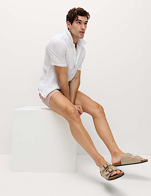 Regular Fit Stretch Chino Shorts
