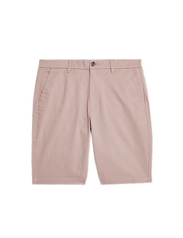 Regular Fit Stretch Chino Shorts