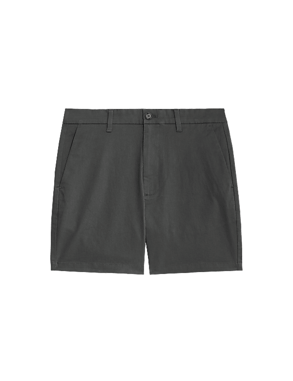 Regular Fit Stretch Chino Shorts