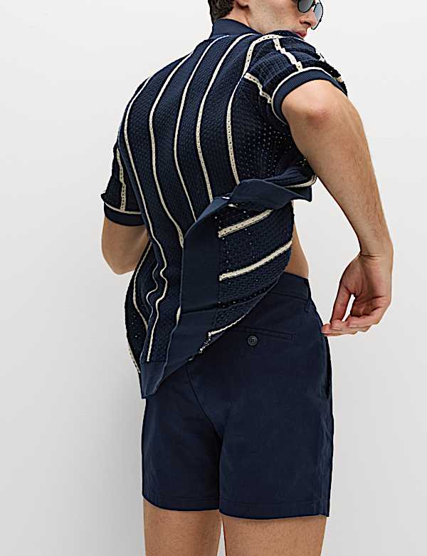 Regular Fit Stretch Chino Shorts