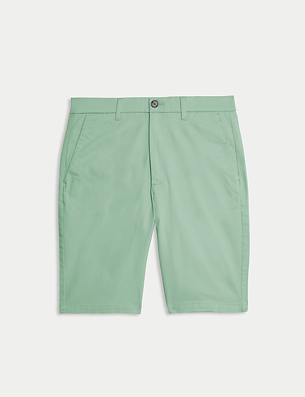 Regular Fit Stretch Chino Shorts