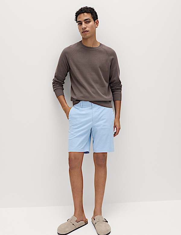 Short chino extensible coupe standard - FR
