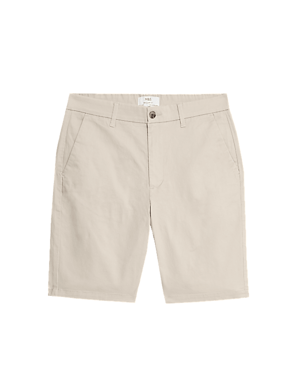 Regular Fit Stretch Chino Shorts