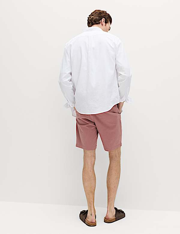 Regular Fit Stretch Chino Shorts - CA