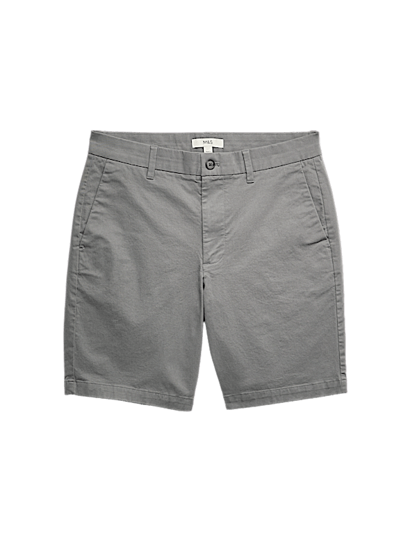 Regular Fit Stretch Chino Shorts