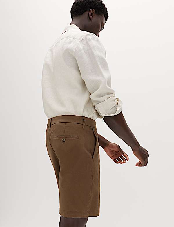 Short chino extensible coupe standard - FR