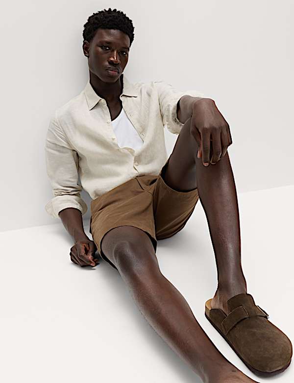 Short chino extensible coupe standard - FR