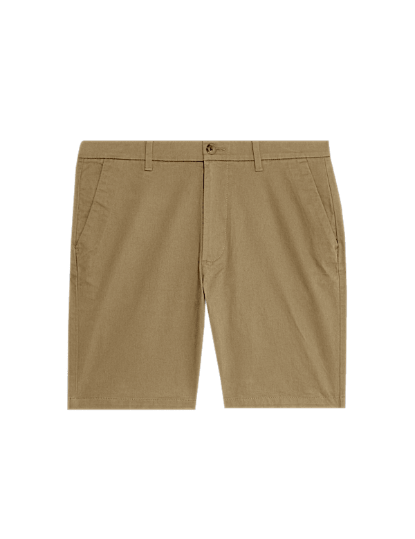 Regular Fit Stretch Chino Shorts