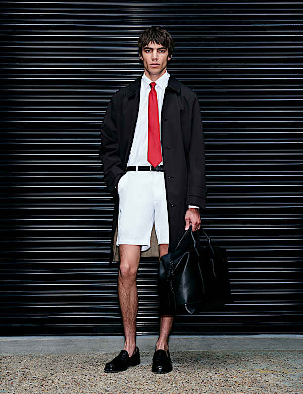 Regular Fit Stretch Chino Shorts