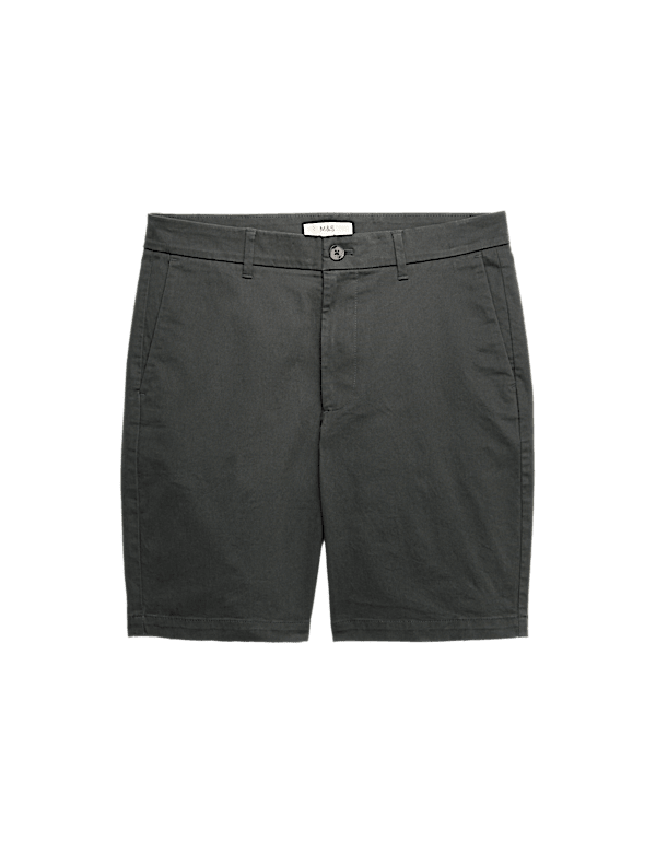 Regular Fit Stretch Chino Shorts