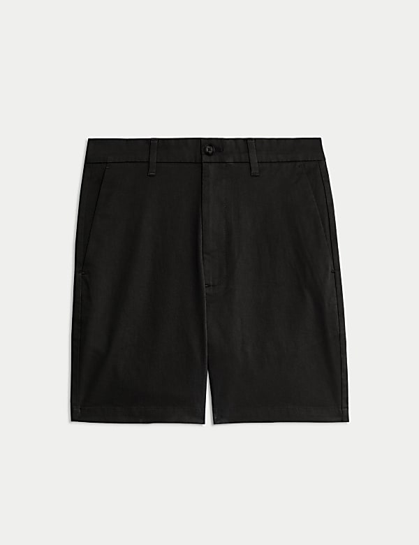 Regular Fit Stretch Chino Shorts - HU