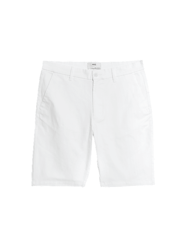 Regular Fit Stretch Chino Shorts