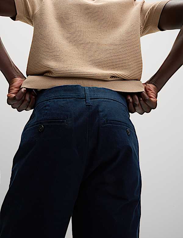 Slim Fit Stretch Chino Shorts - FR