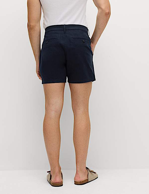 Slim Fit Stretch Chino Shorts - AU