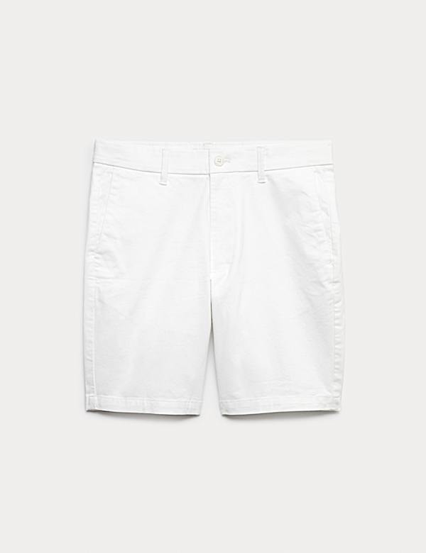Slim Fit Stretch Chino Shorts - NZ