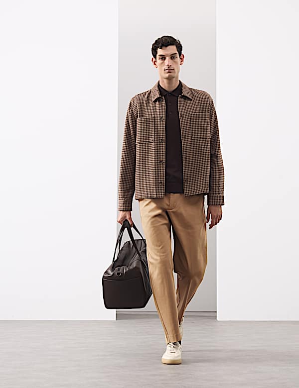 Straight Fit Italian Twill Trousers - BN