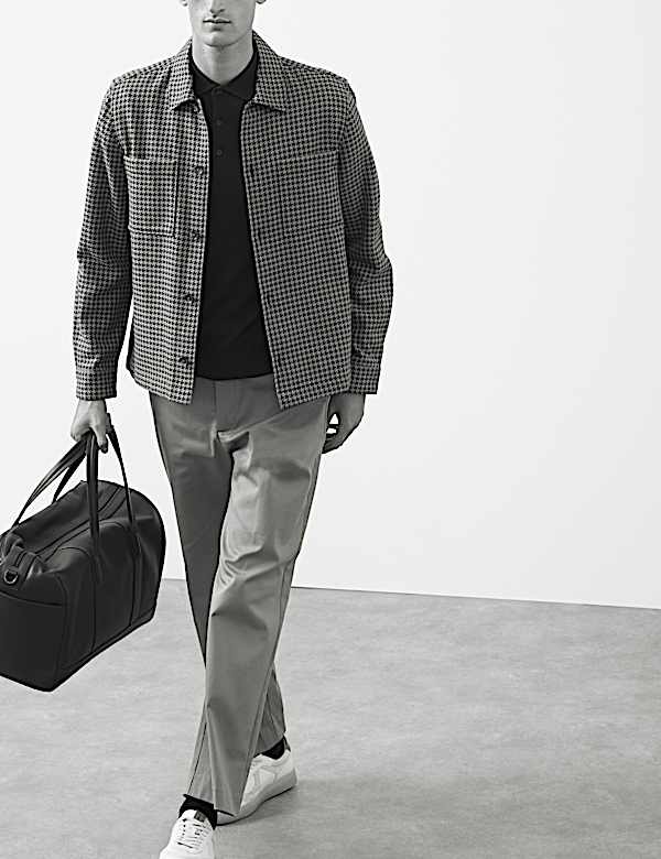 Straight Fit Italian Twill Trousers - BN