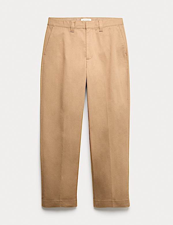 Straight Fit Italian Twill Trousers - BN