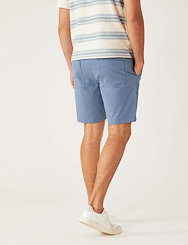 Elasticated Waist Stretch Shorts