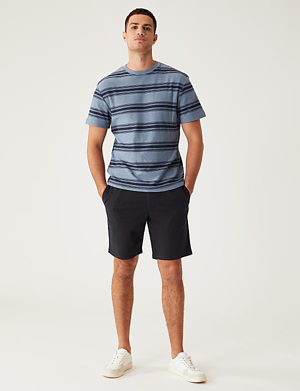 Elasticated Waist Stretch Shorts