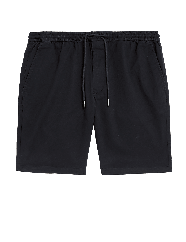 Elasticated Waist Stretch Shorts