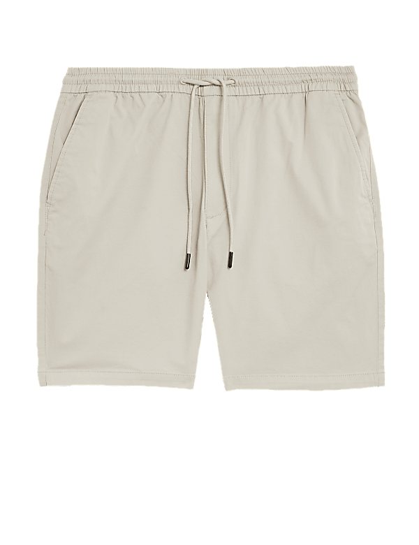 Elasticated Waist Stretch Shorts