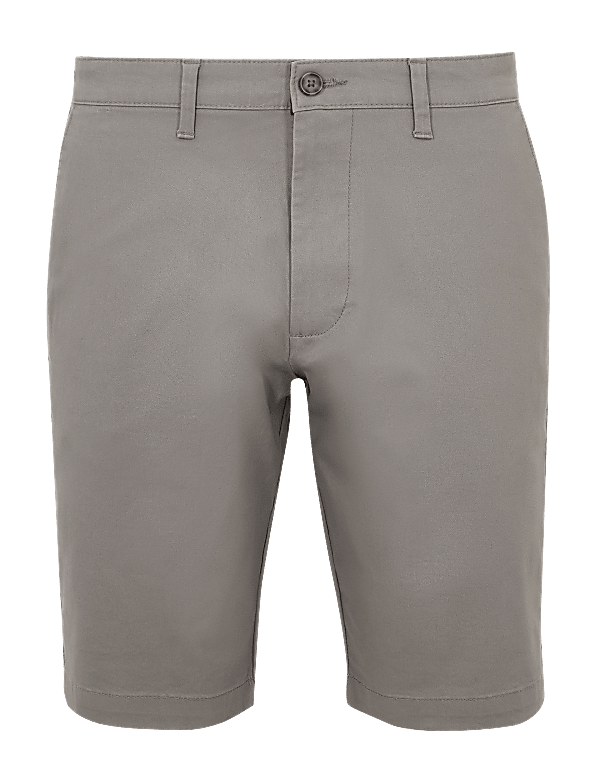 (Cotton Blend) Regular Fit Shorts