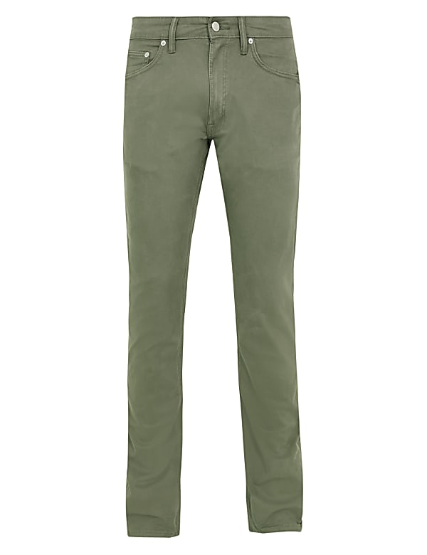 Slim Fit 5 Pocket Stretch Trousers