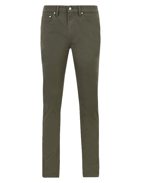 Skinny Fit 5 Pocket Stretch Trousers