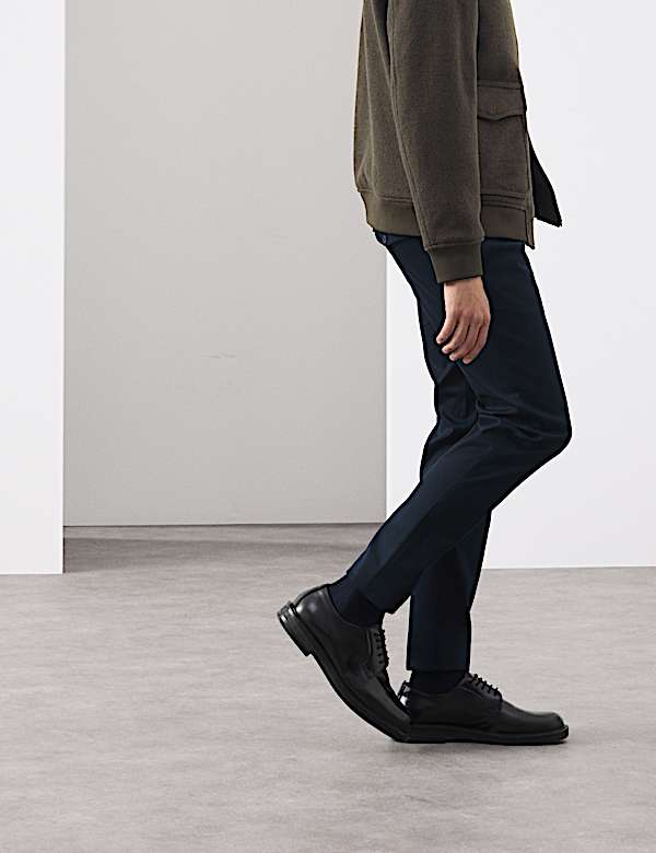 Slim Fit Cotton Rich Stretch Trousers - CZ
