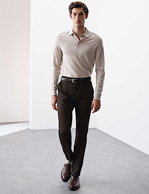 Chino ultra-l&eacute;ger coupe standard - FR