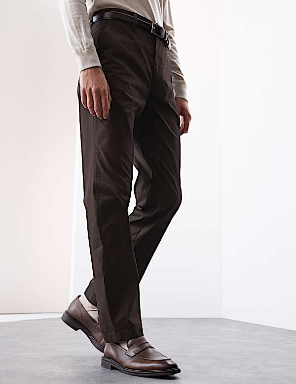 Chino ultra-l&eacute;ger coupe standard - FR