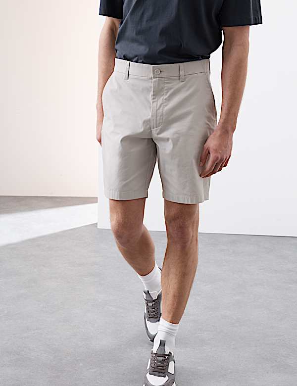 Regular Fit Super Lightweight Chino Shorts - JP