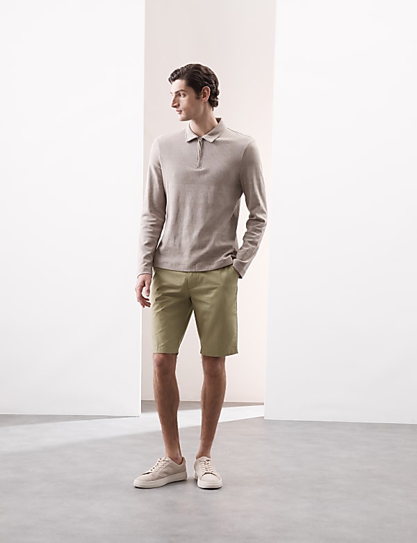 Regular Fit Super Lightweight Chino Shorts