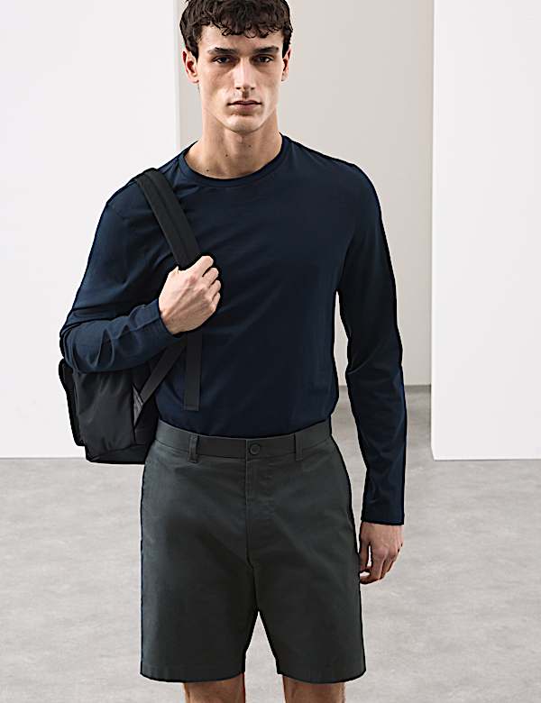 Regular Fit Super Lightweight Chino Shorts