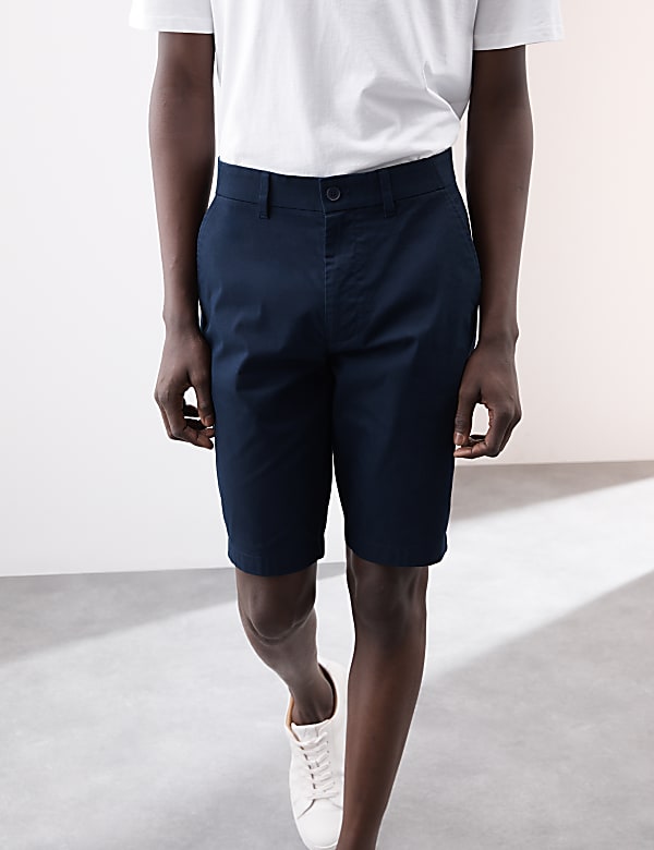 Slim Fit Super Lightweight Chino Shorts - US