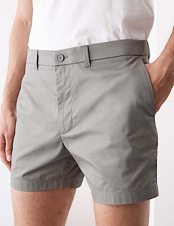 Celana Pendek Chino Super Ringan Slim Fit - ID