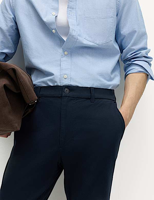 The Ultimate Slim Fit Twill Chinos - DE